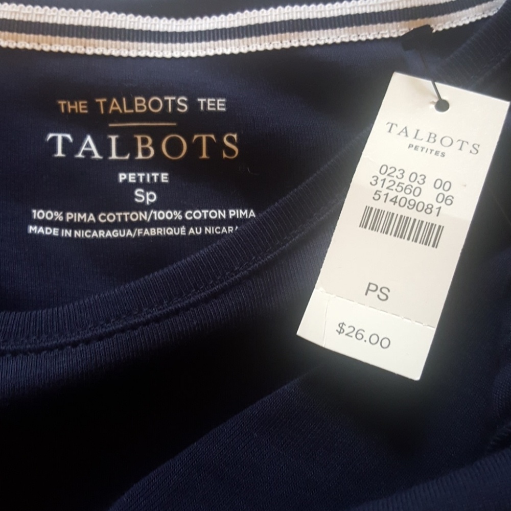 Talbots tee - Picture 3 of 4